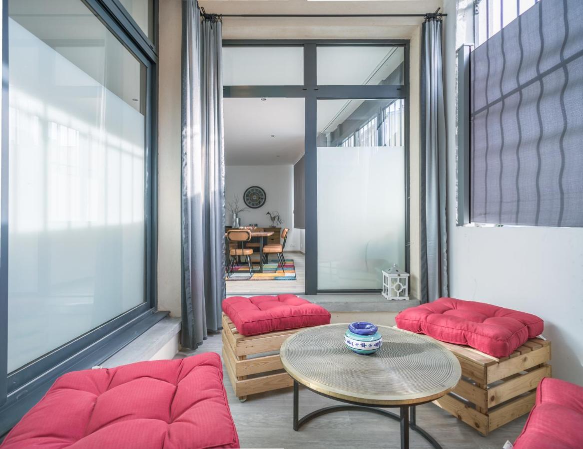 Apartamento Loft Courtalon - Haut Standing - Patio - Parking Prives Troyes Exterior foto